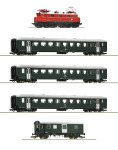 Roco 61493 - H0 - 5-tlg. Zugset Elektrolok 1670.27 mit Personenwagen, ÖBB, Ep. IV